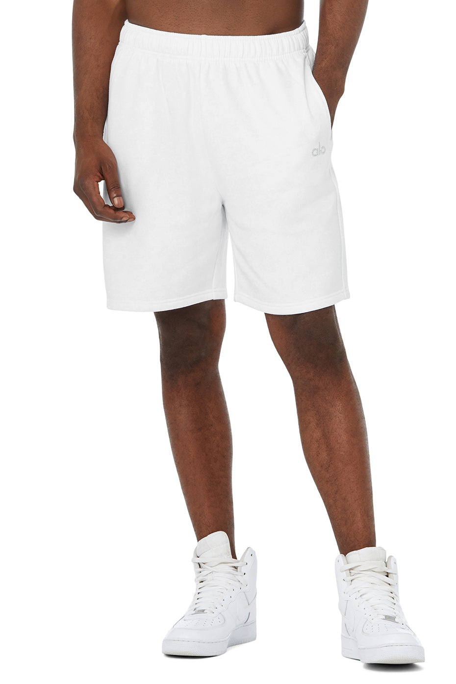 Accolade Sweat Short - White