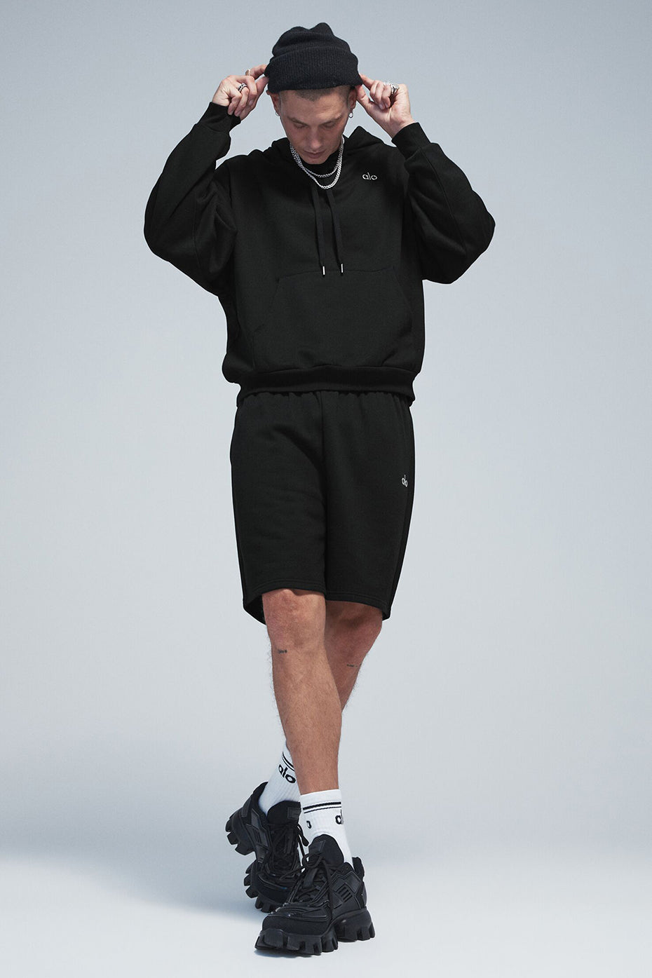 Accolade Sweat Short - Black