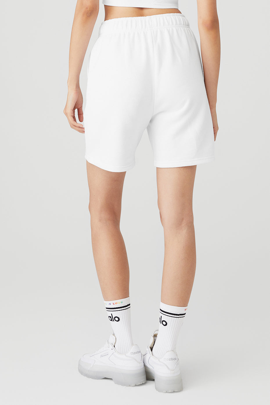 Pride Accolade Sweat Short - White
