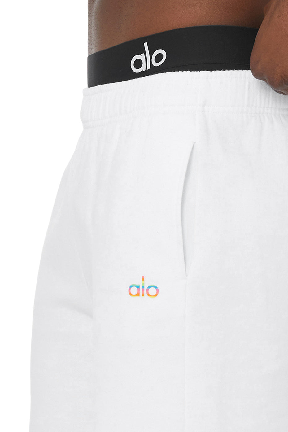 Pride Accolade Sweat Short - White