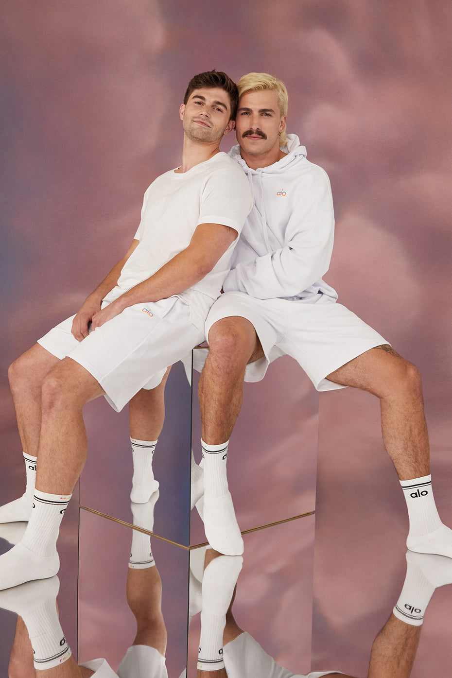 Pride Accolade Sweat Short - White