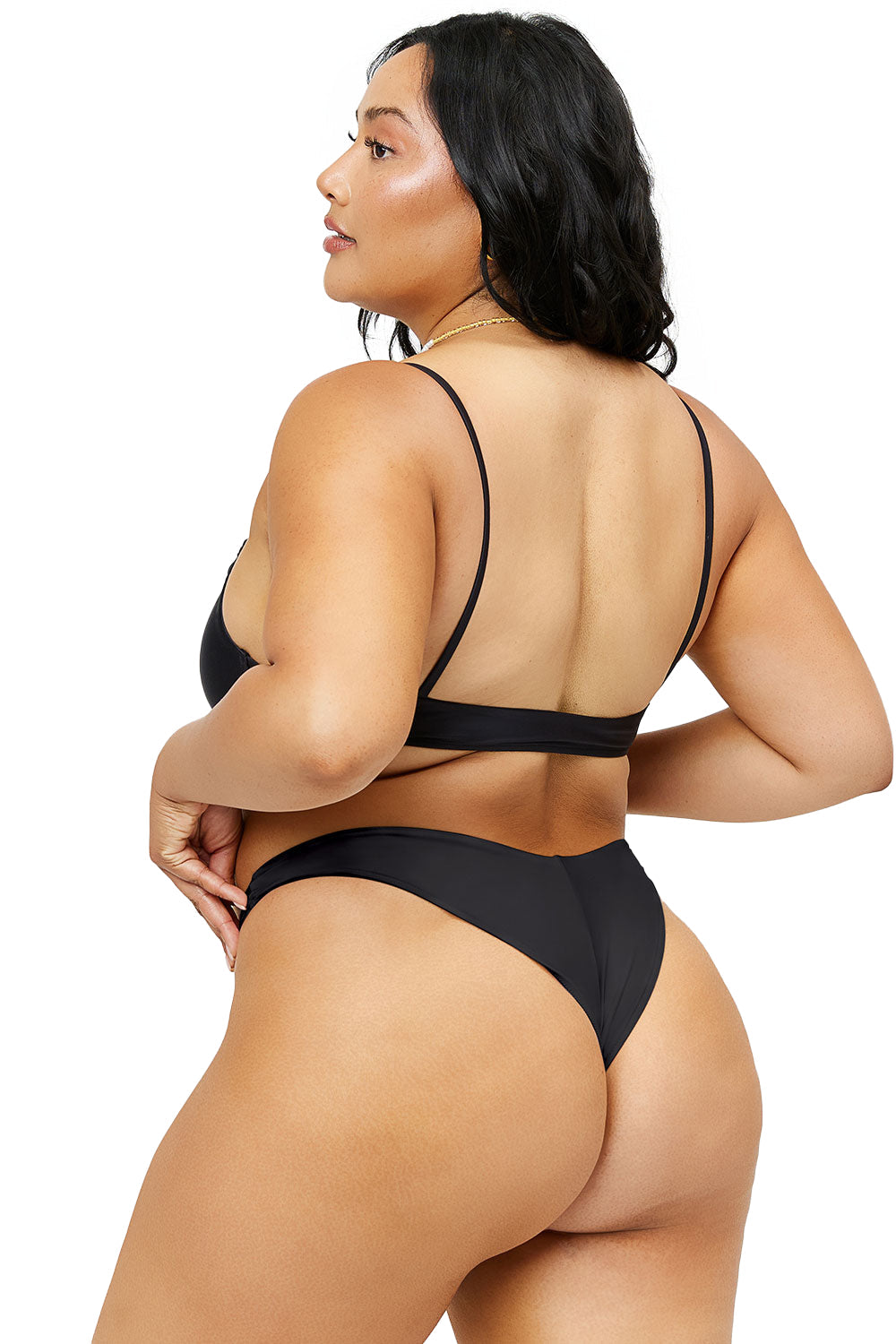 Alo x Frankies Bikinis Benji Top - Black