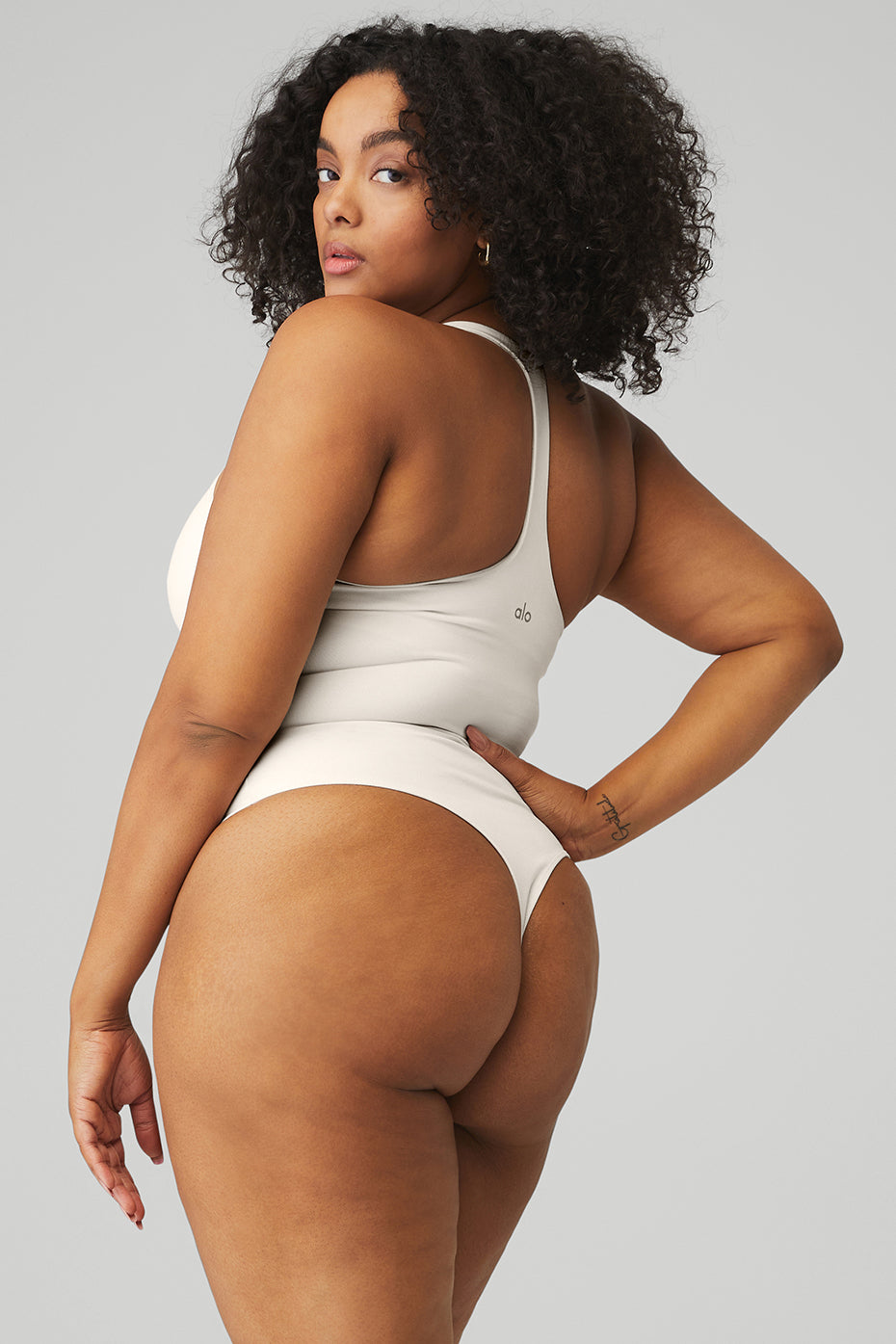 Sleek Back Bodysuit - Ivory