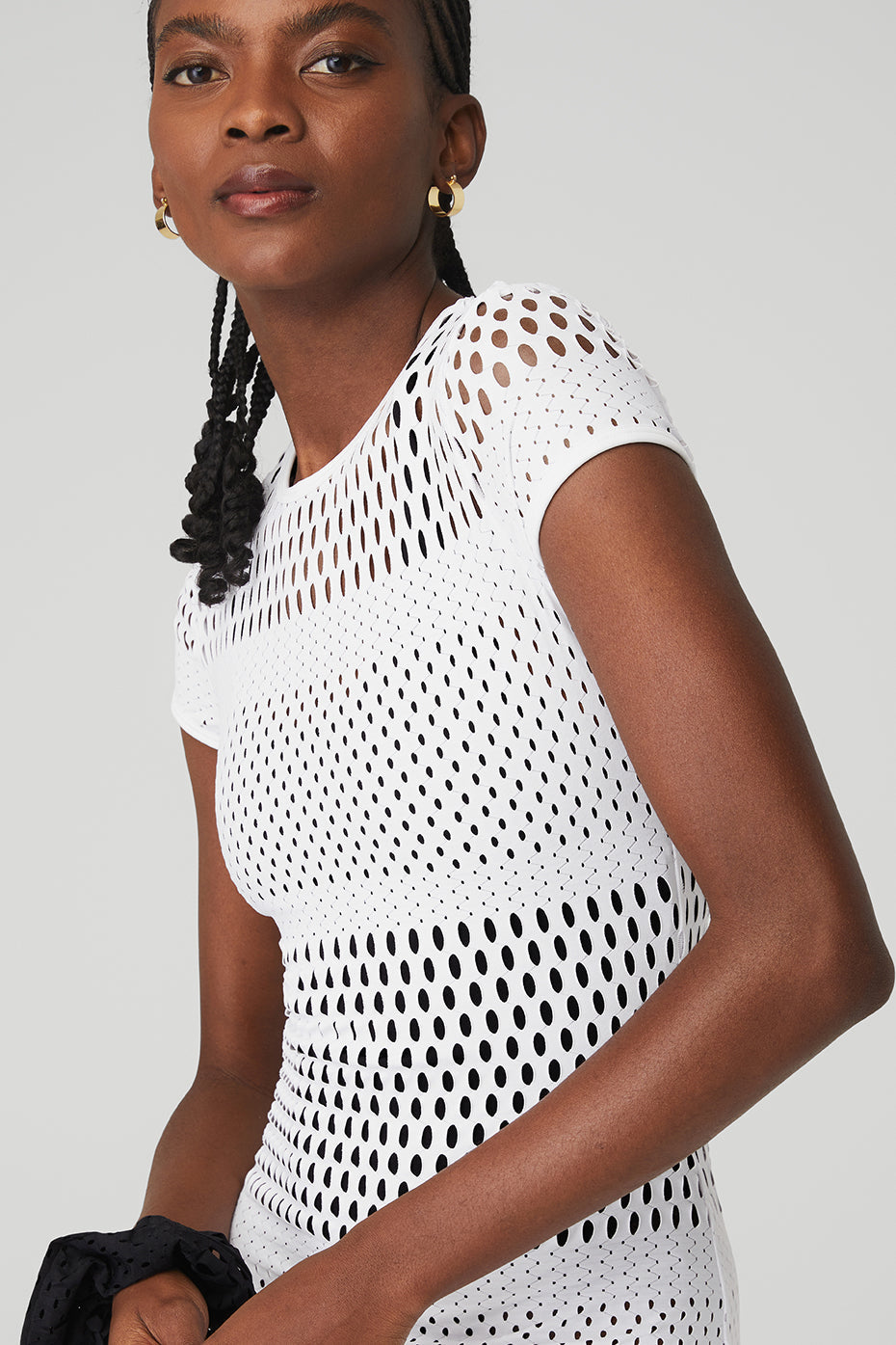 Mesh Haute Summer Dress - White