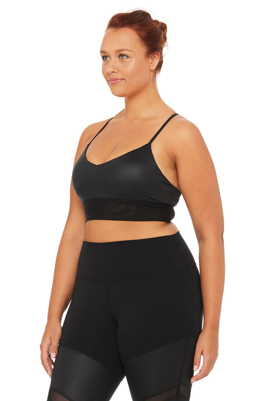 Lavish Bra - Black Glossy/Black