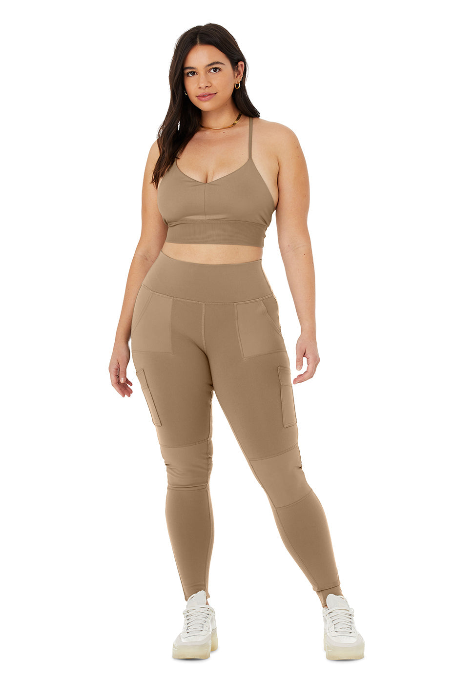 Lavish Bra & High-Waist Cargo Legging Set