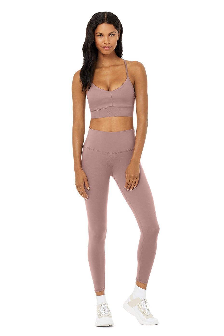 Lavish Bra & 7/8 High-Waist Airbrush Legging Set
