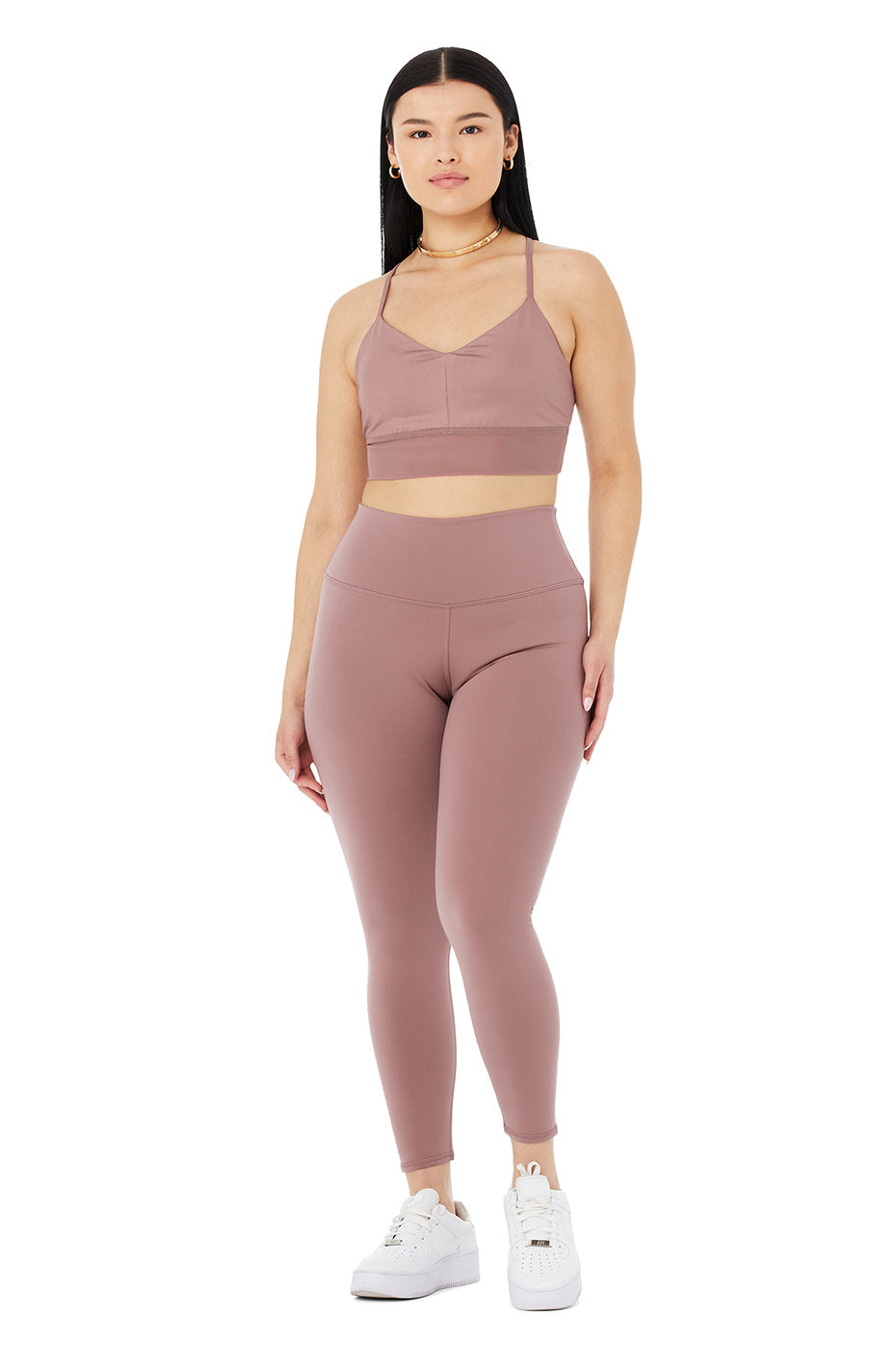 Lavish Bra & 7/8 High-Waist Airbrush Legging Set