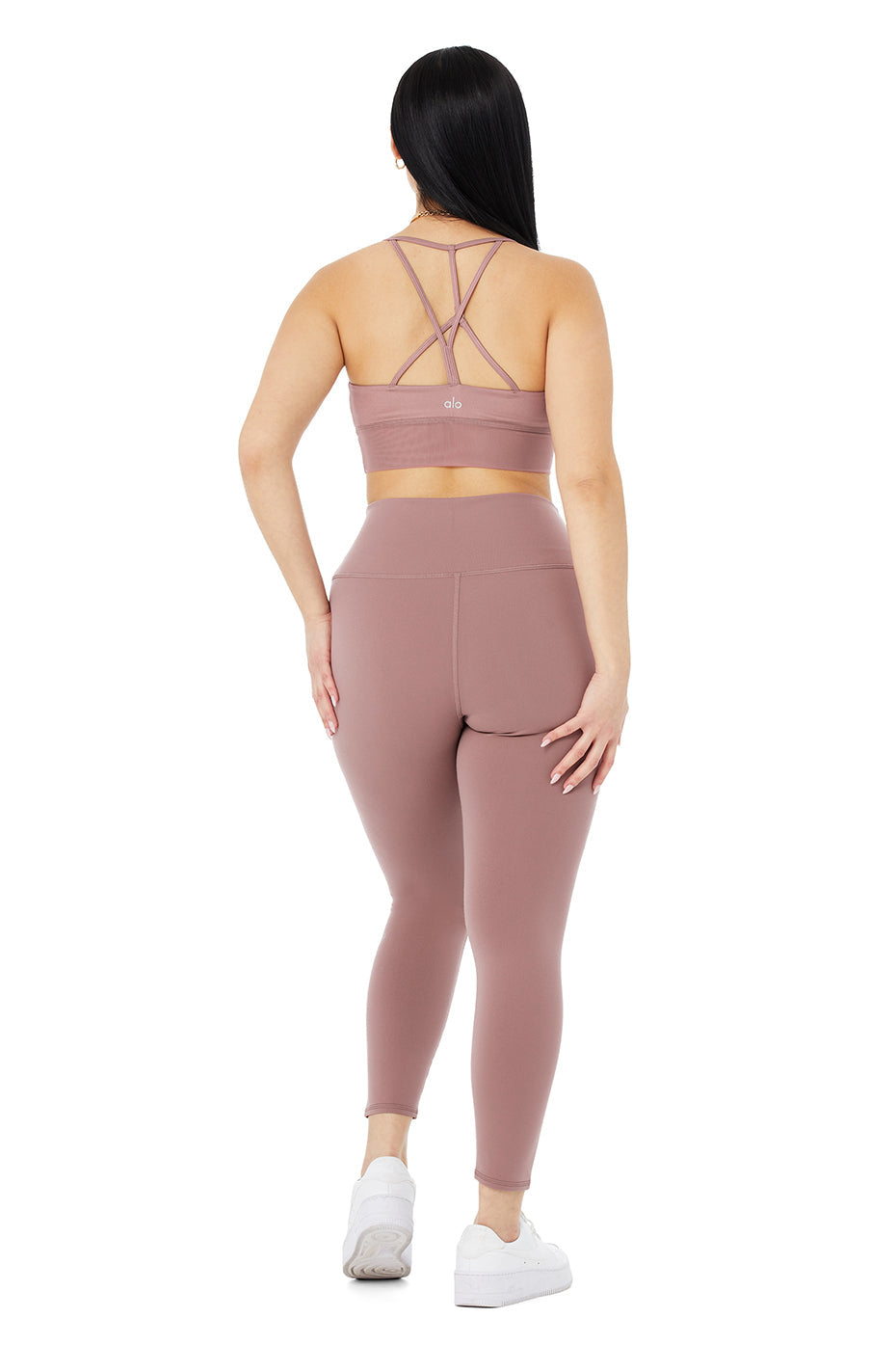 Lavish Bra & 7/8 High-Waist Airbrush Legging Set