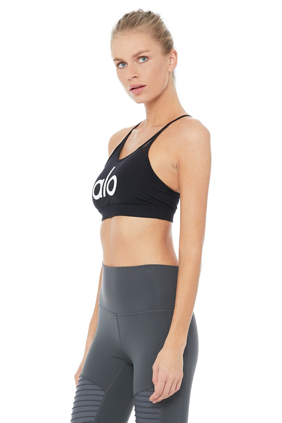 Starlet Bra - Black/Alo/White