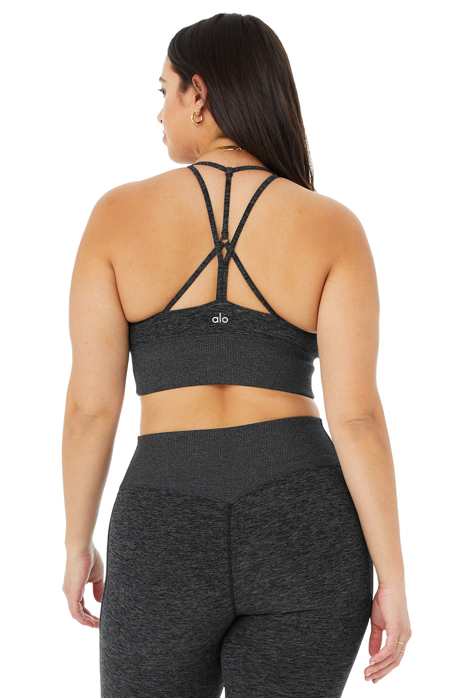 Alosoft Lavish Bra - Dark Heather Grey