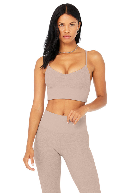 Alosoft Lavish Bra - Dusty Pink Heather