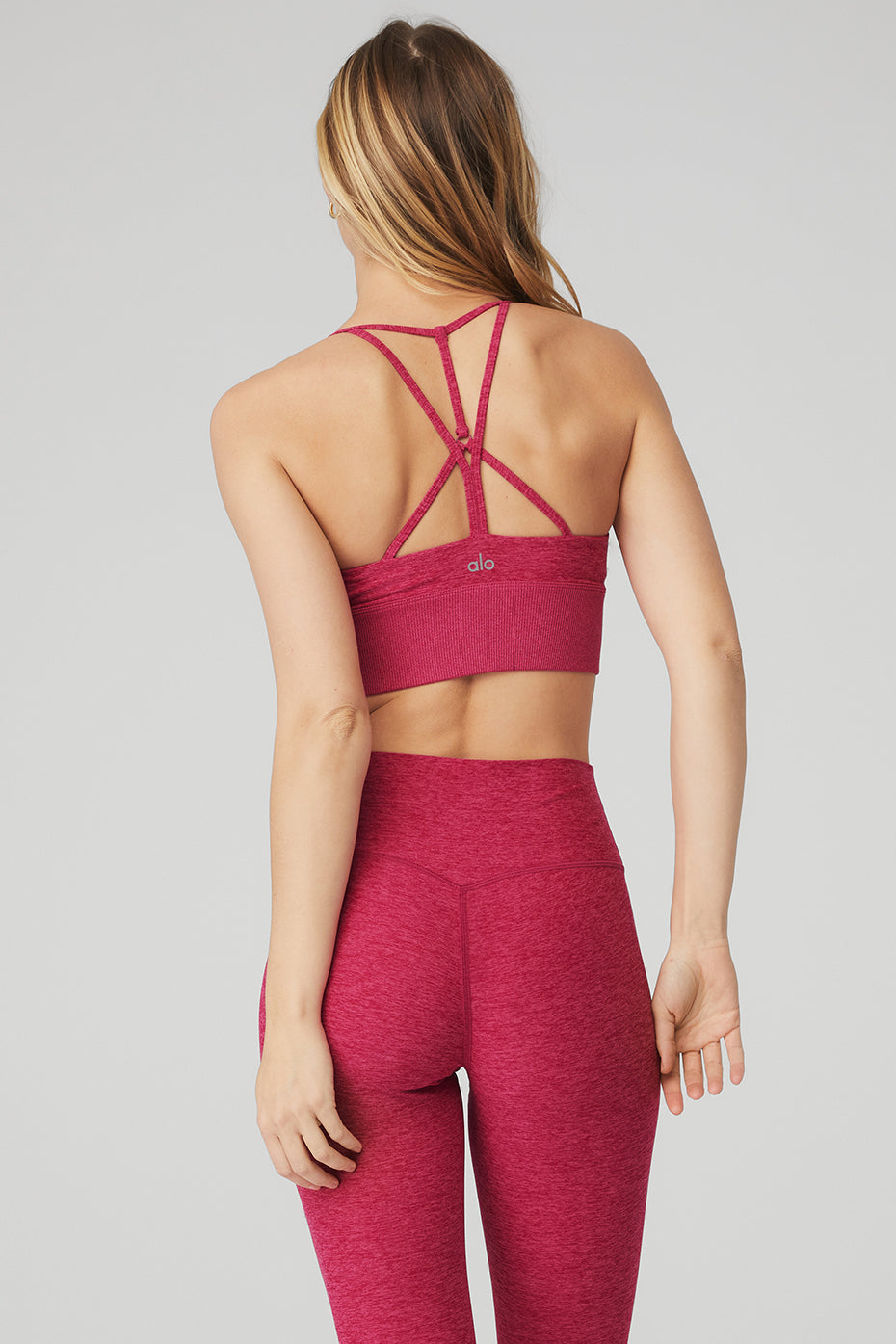 Alosoft Lavish Bra - Magenta Crush Heather