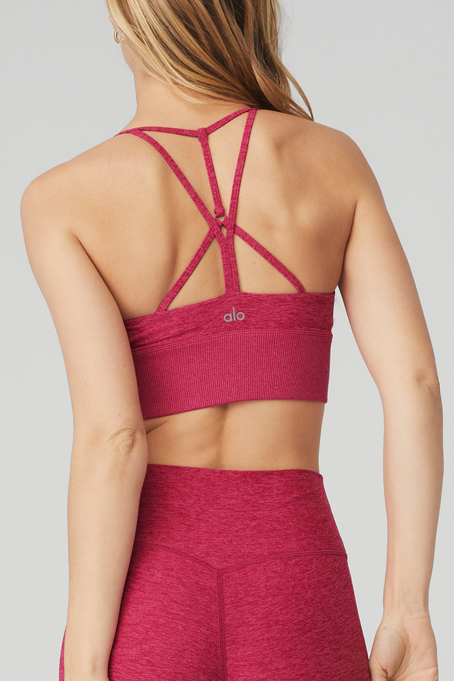 Alosoft Lavish Bra - Magenta Crush Heather