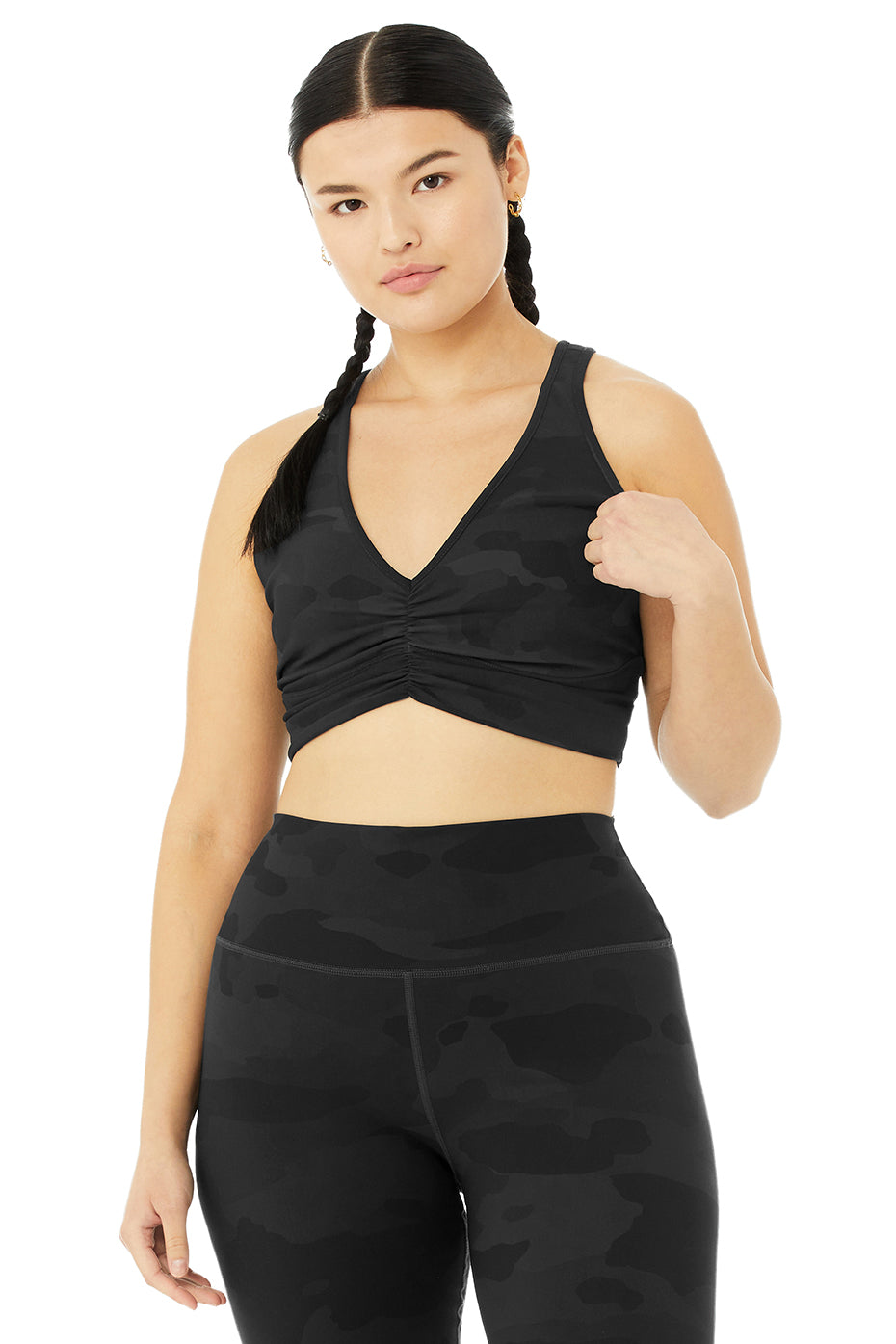 Vapor Wild Thing Bra - Black Camouflage