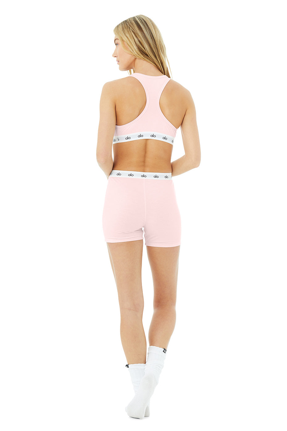 Icon Ribbed Henley Bra & Icon Ribbed Boyshort Set