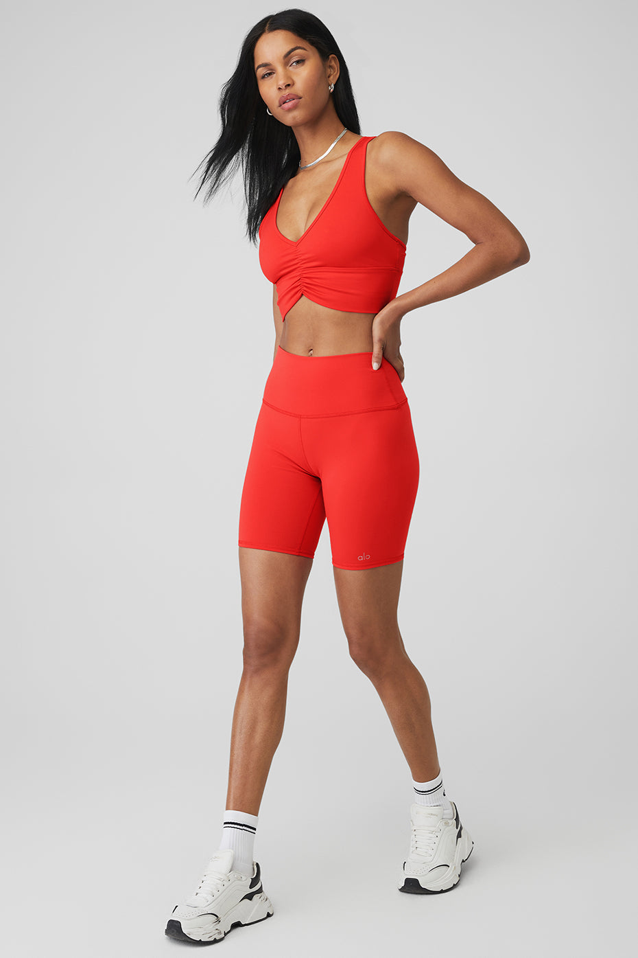 Wild Thing Bra & 7" High-Waist Biker Short Set