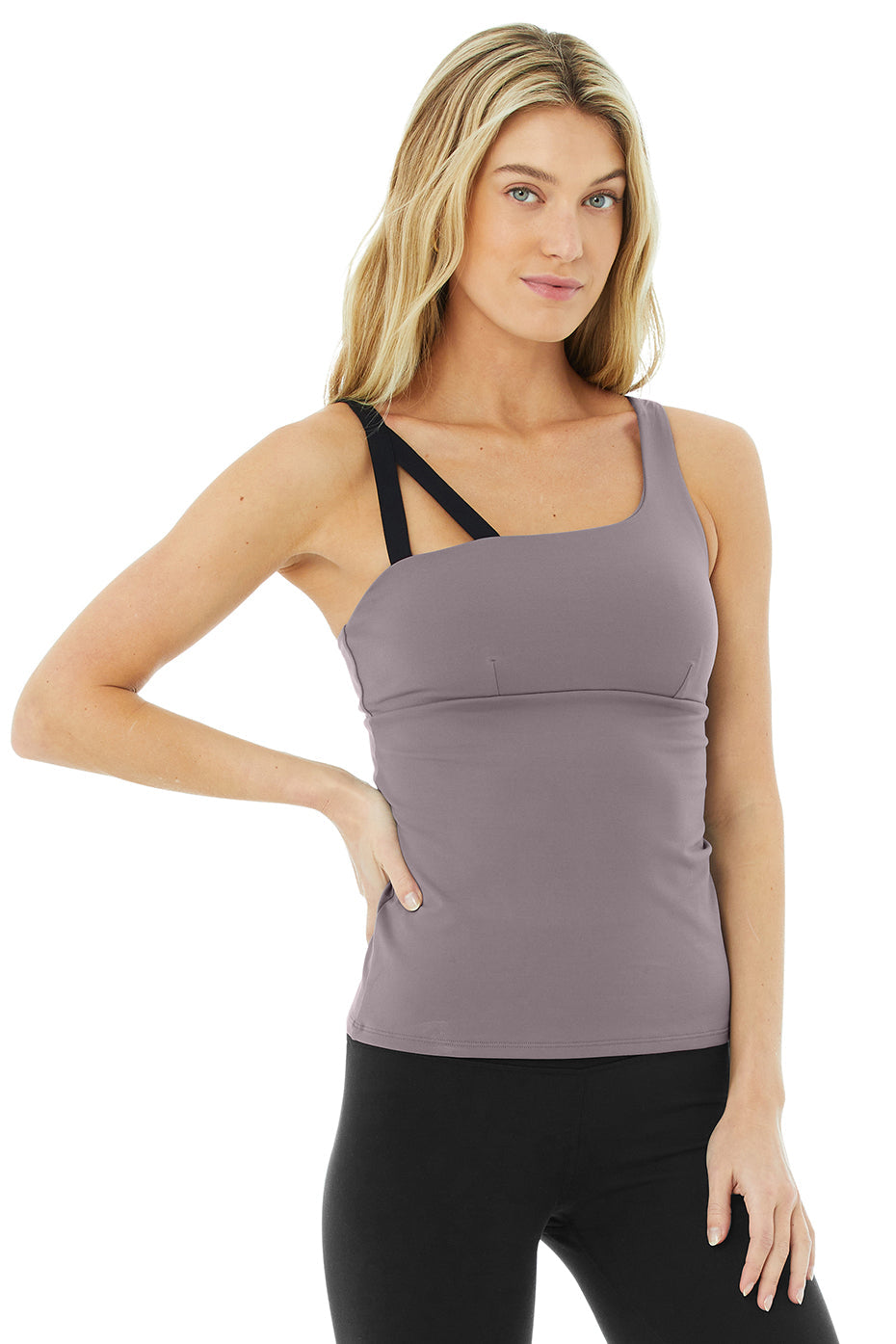 Repose Tank - Purple Dusk/Black