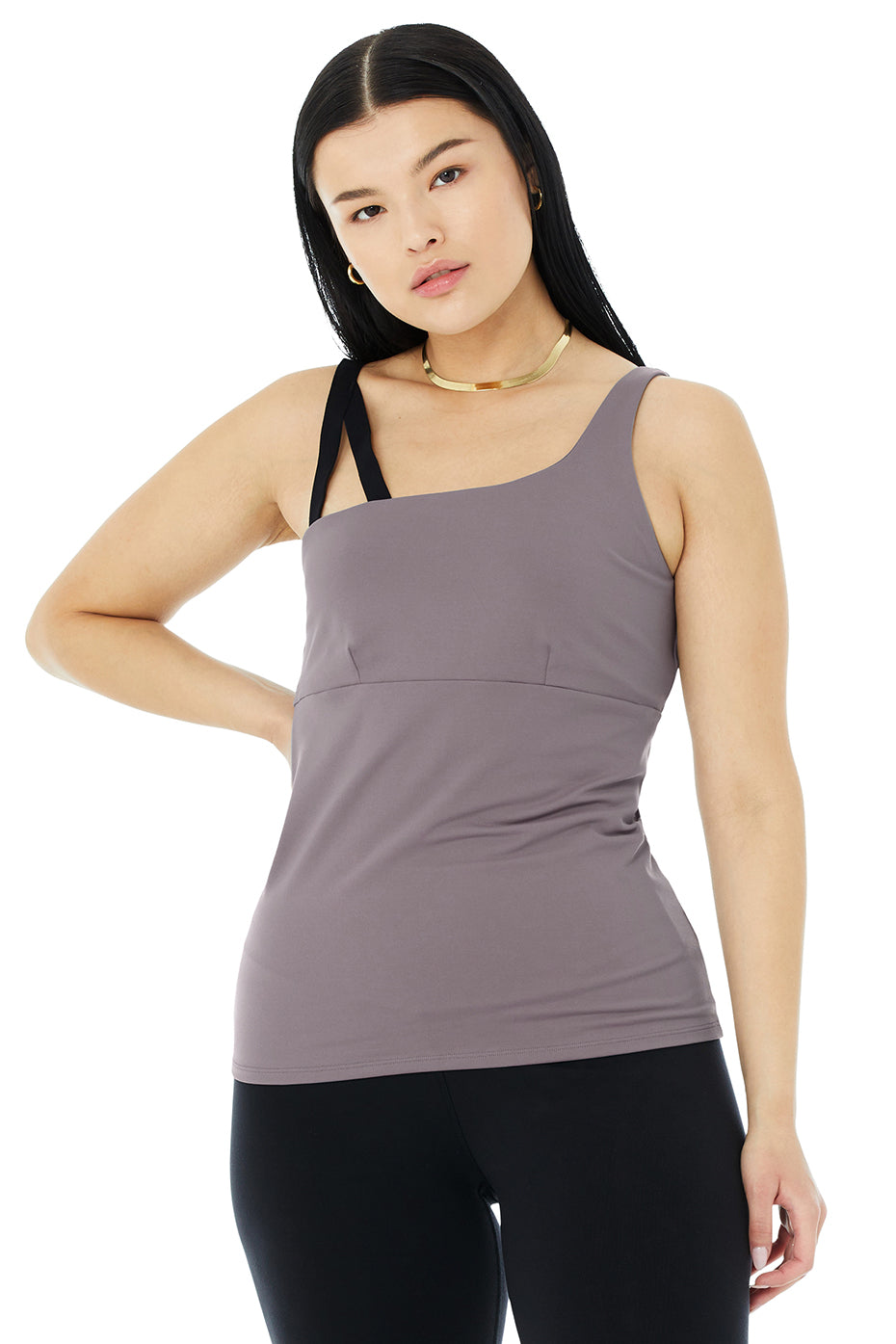 Repose Tank - Purple Dusk/Black