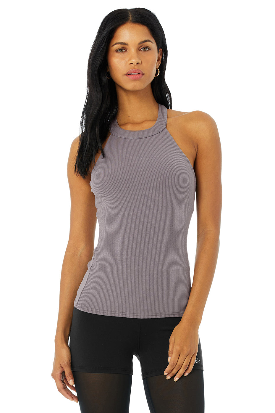 Ribbed Insight Tank - Purple Dusk