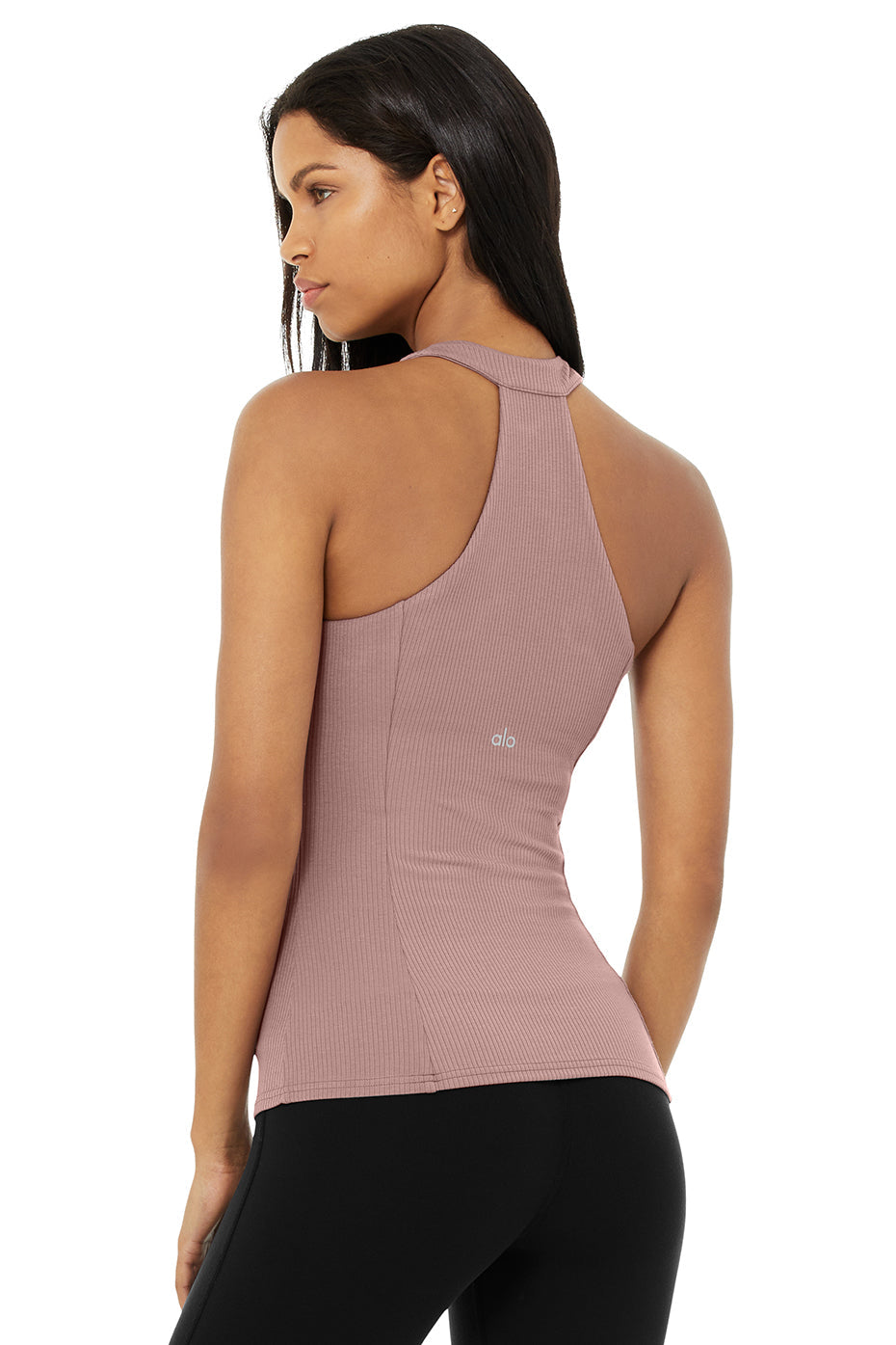 Ribbed Insight Tank - Woodrose