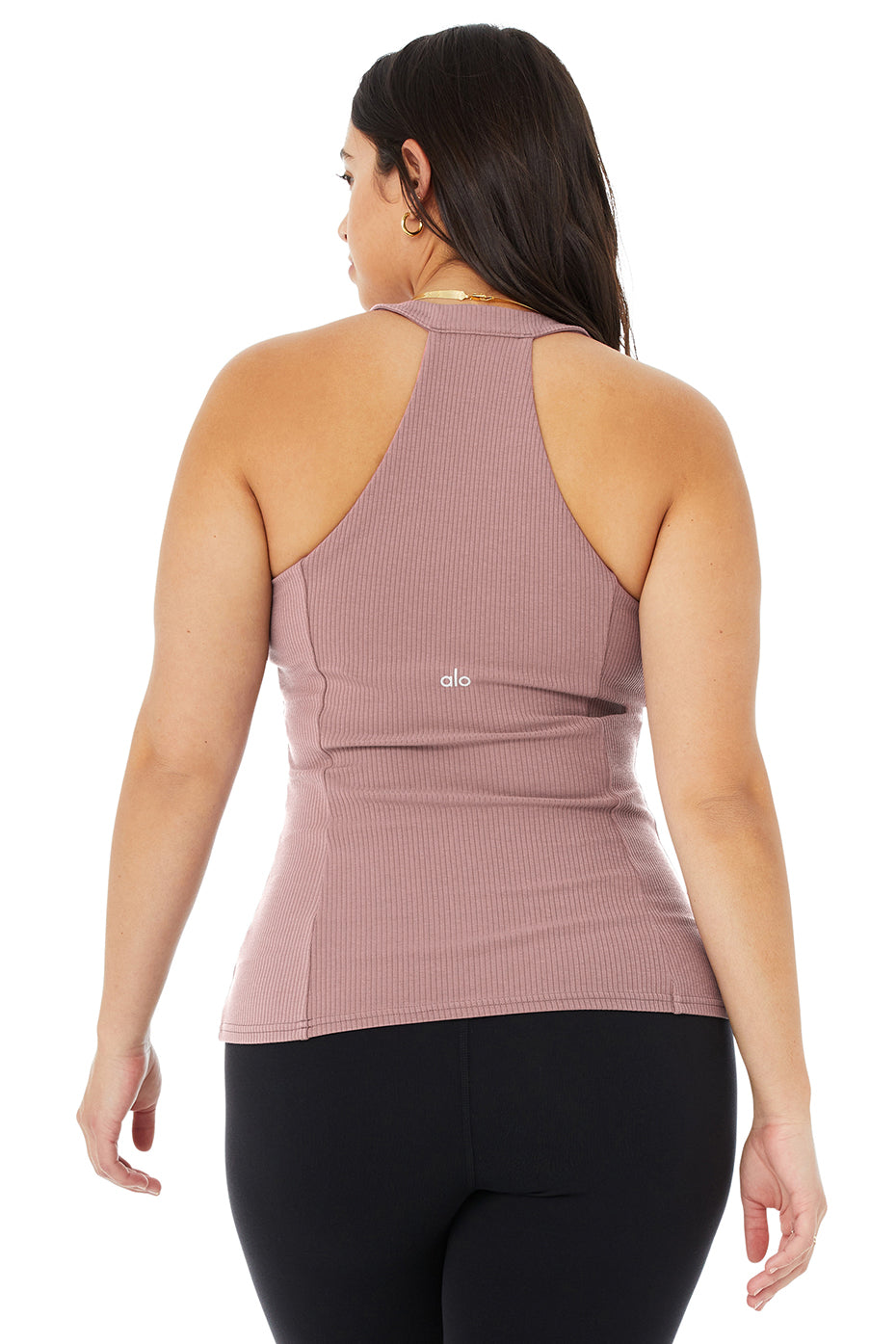 Ribbed Insight Tank - Woodrose
