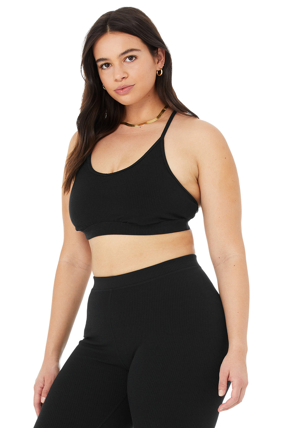 Ribbed Blissful Bra - Black