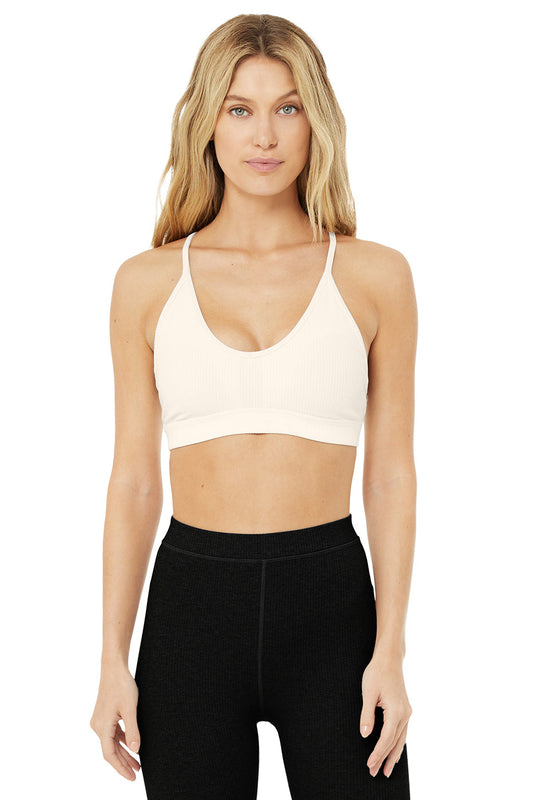 Ribbed Blissful Bra - Ivory
