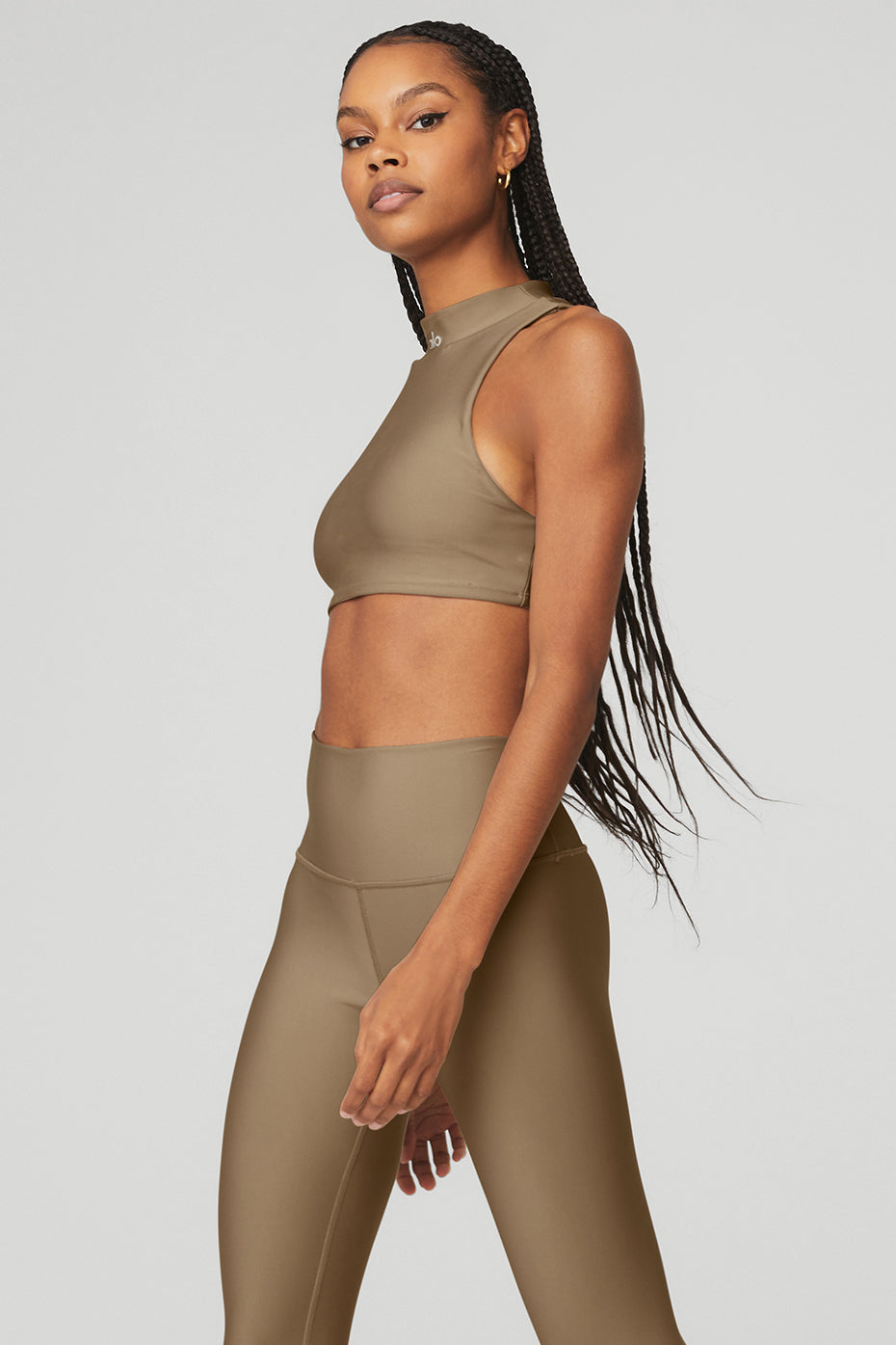 Airlift Fuse Bra Tank - Gravelstone