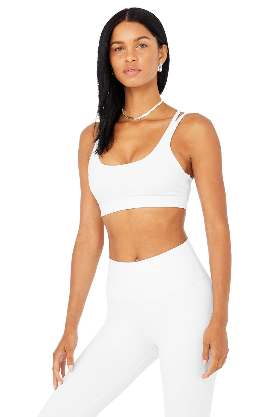Airbrush Suspension Bra - White