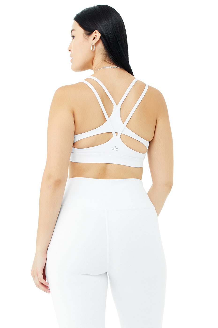 Airbrush Suspension Bra - White