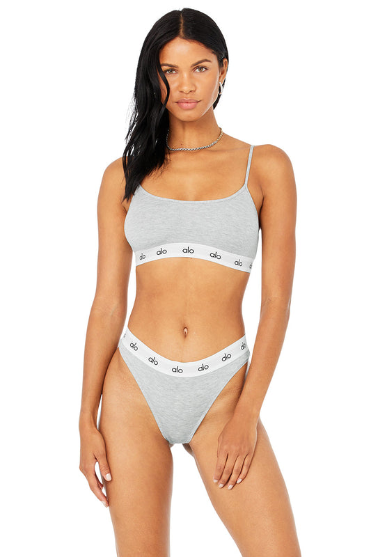 Icon Cami Bra - Athletic Heather Grey