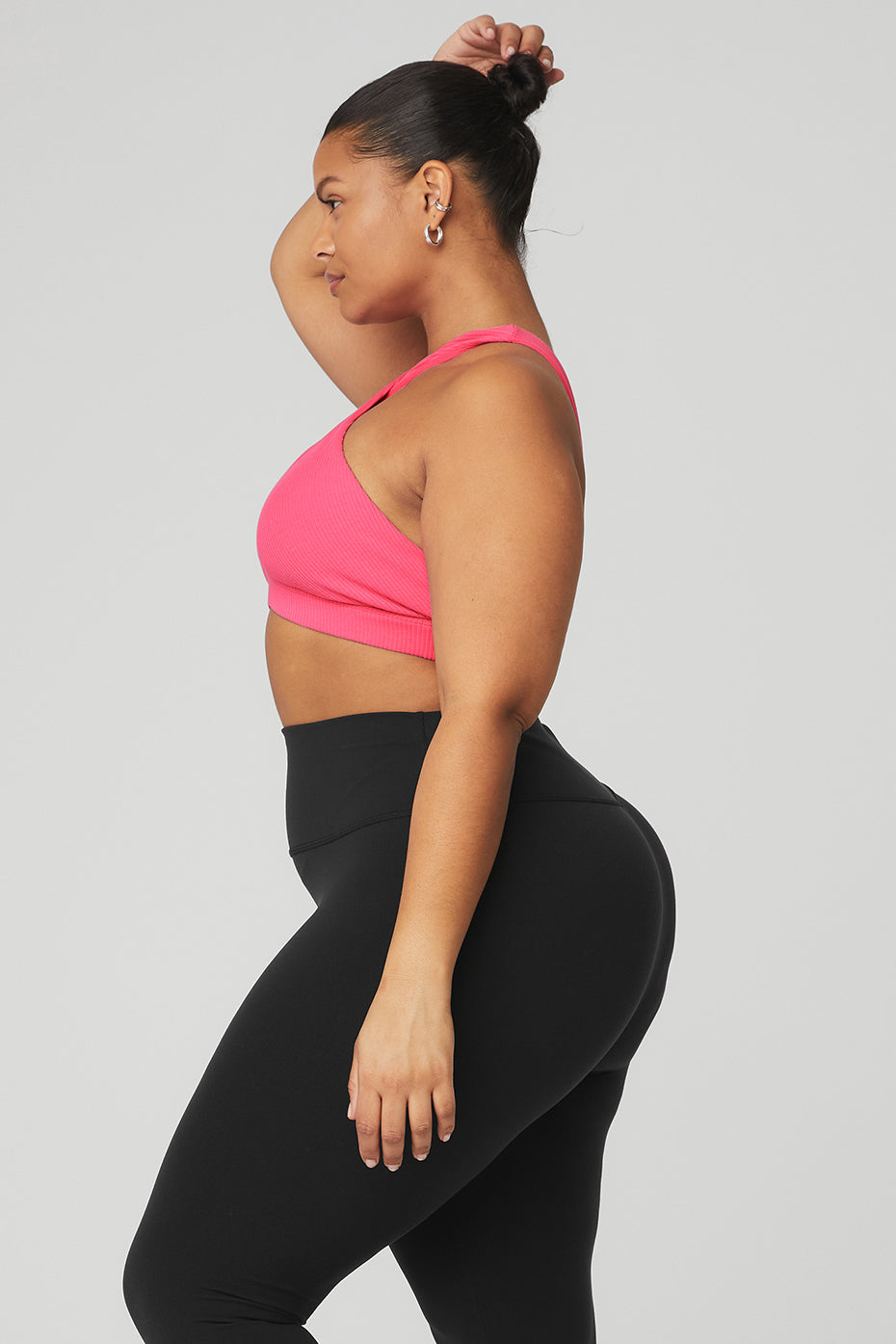Ribbed Destination Bra - Pink Fuchsia