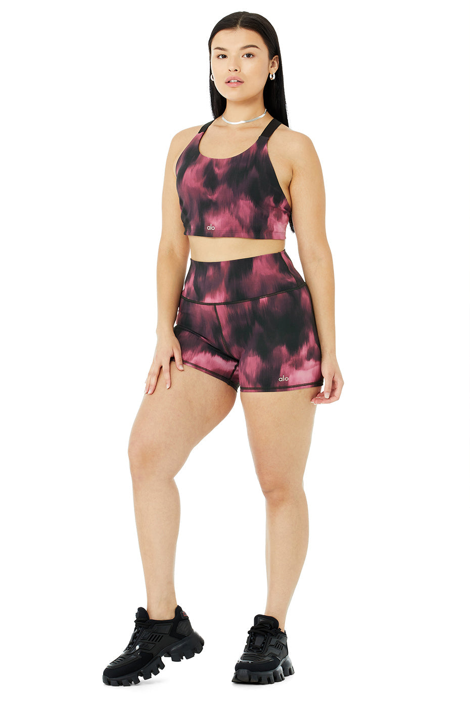 Vapor Aurora Take Charge Bra & Vapor High-Waist Aurora Short Set