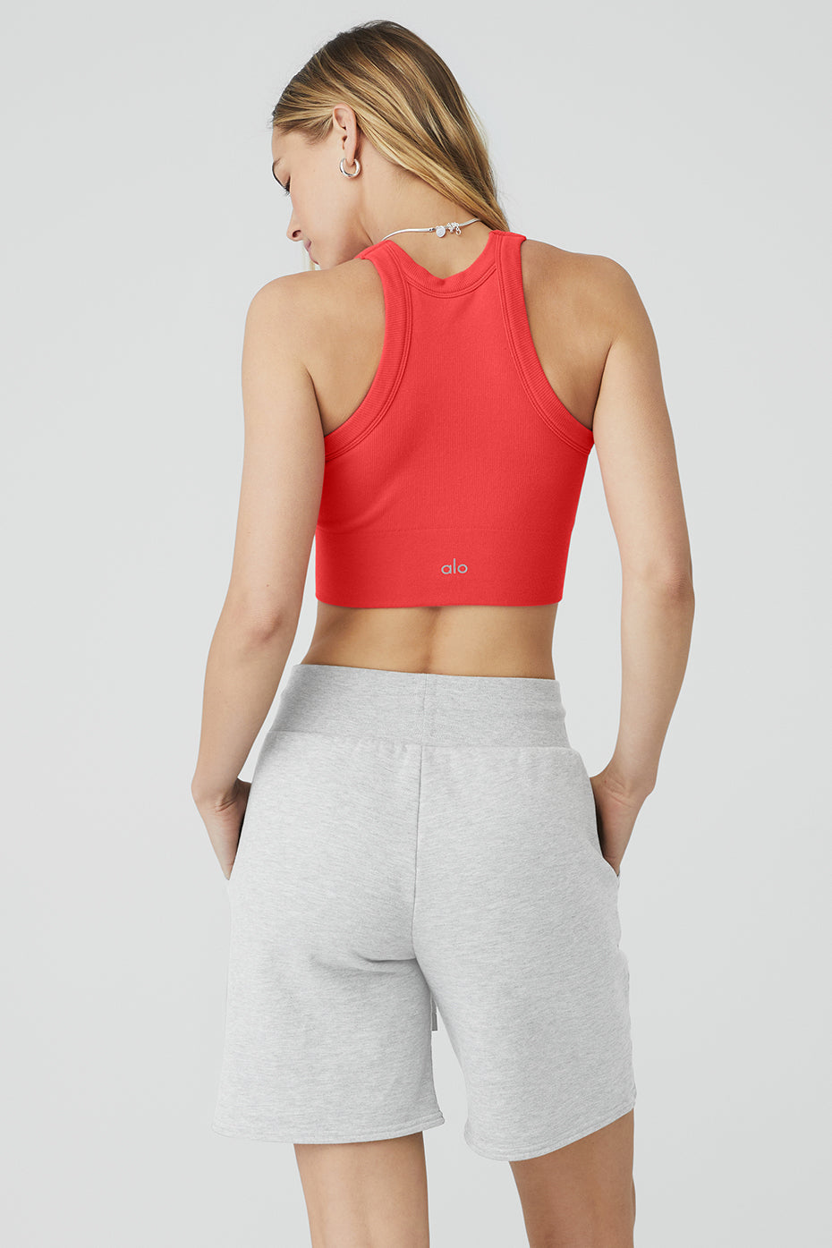 Seamless Delight High Neck Bra - Red Hot Summer