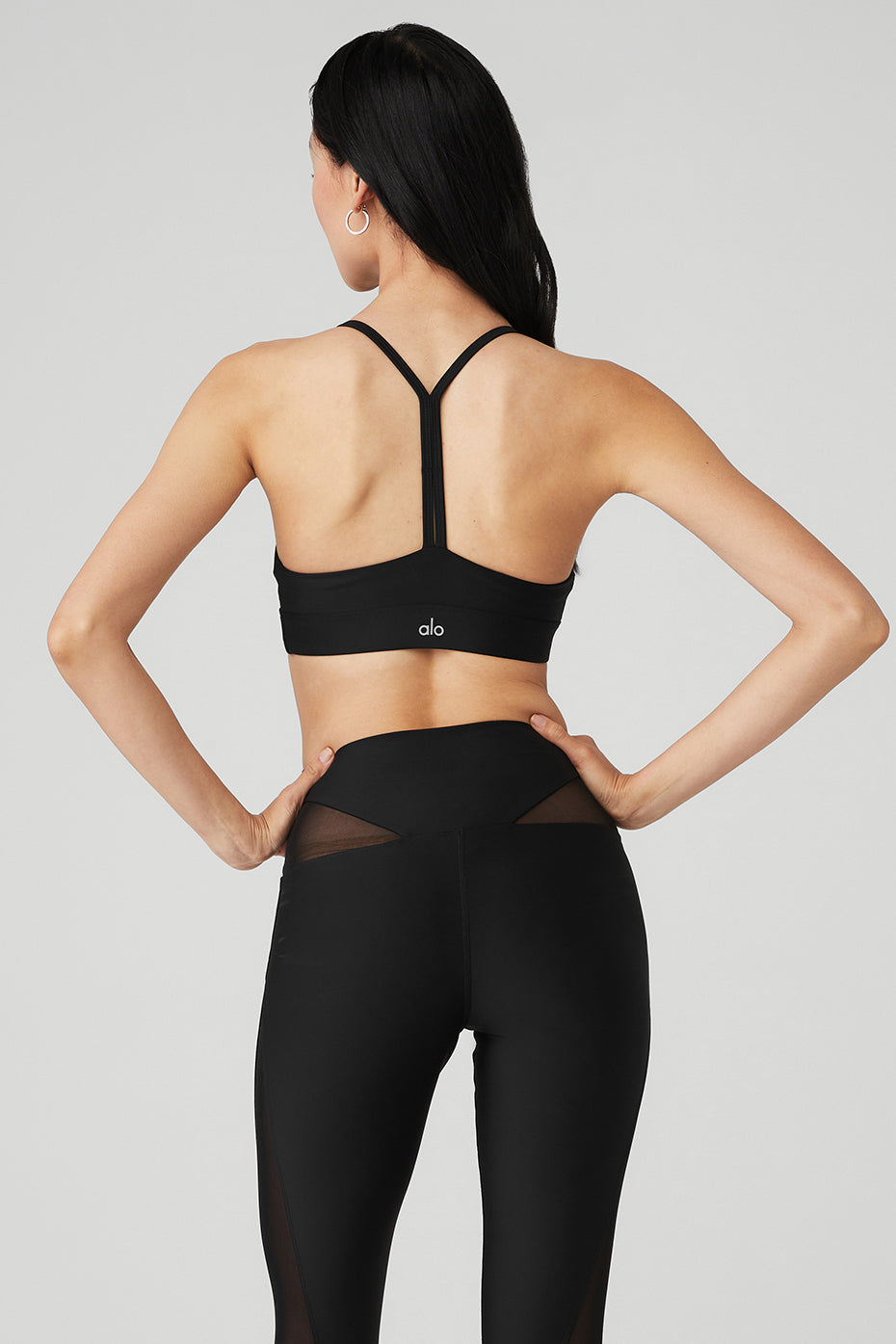 Airlift Mesh Allure Bra - Black