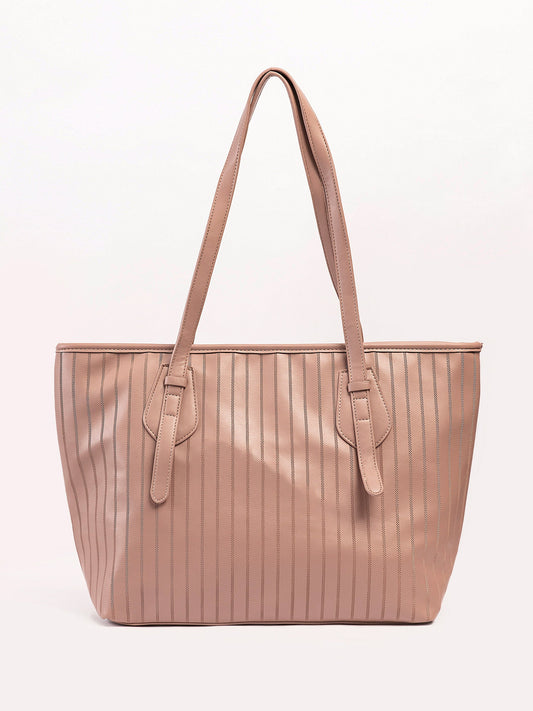 Textured Tote Bag