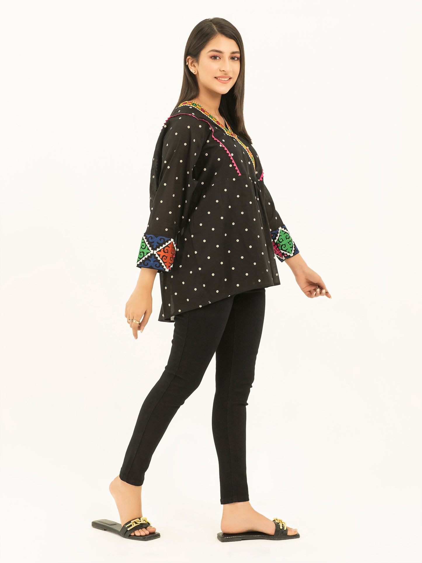 Embroidered Top
