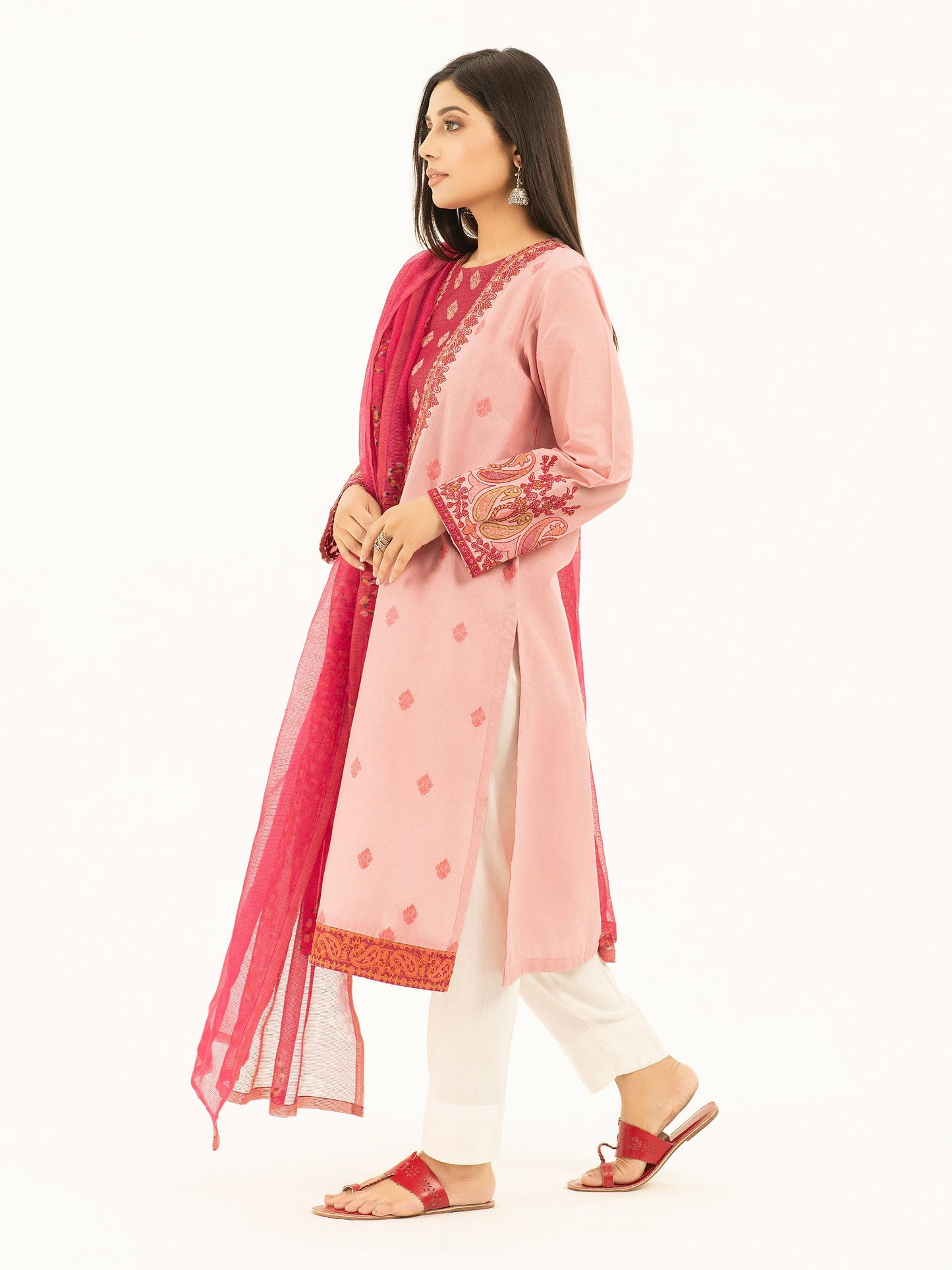 Embroidered Lawn Suit