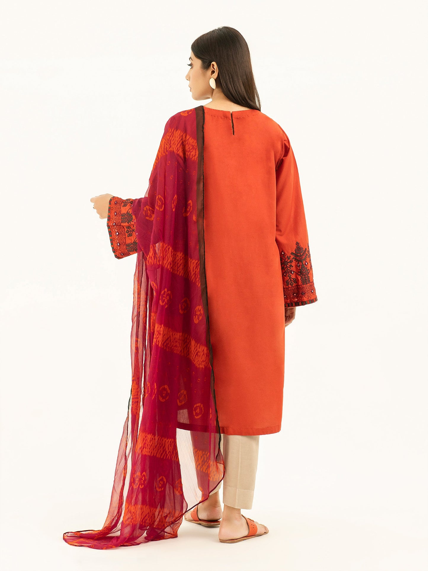 Embroidered Lawn Suit