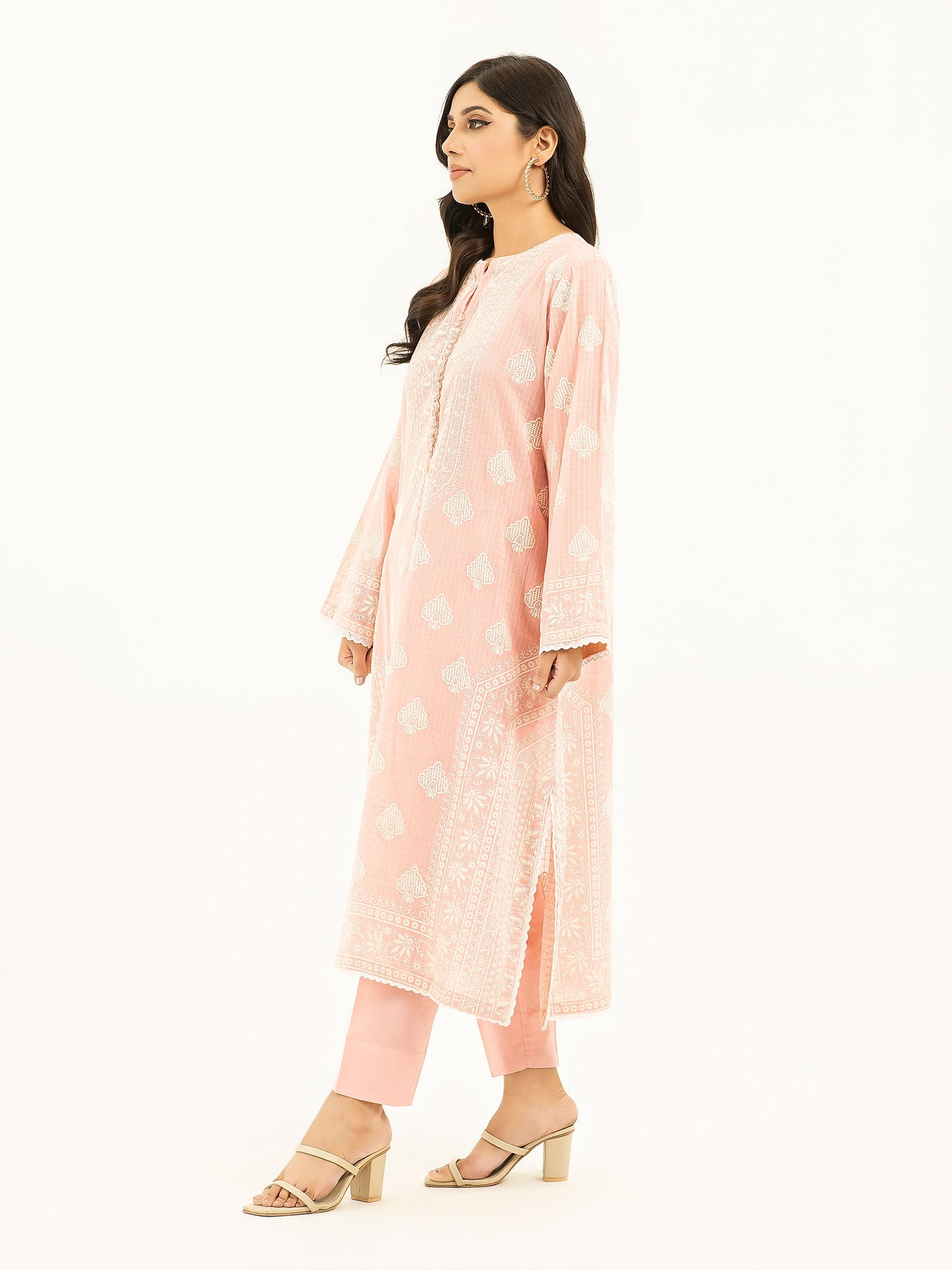 Embellished Lawn Suit