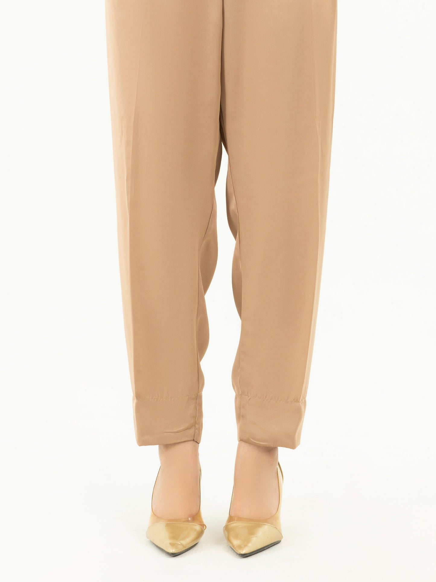 Dyed Silk Trousers