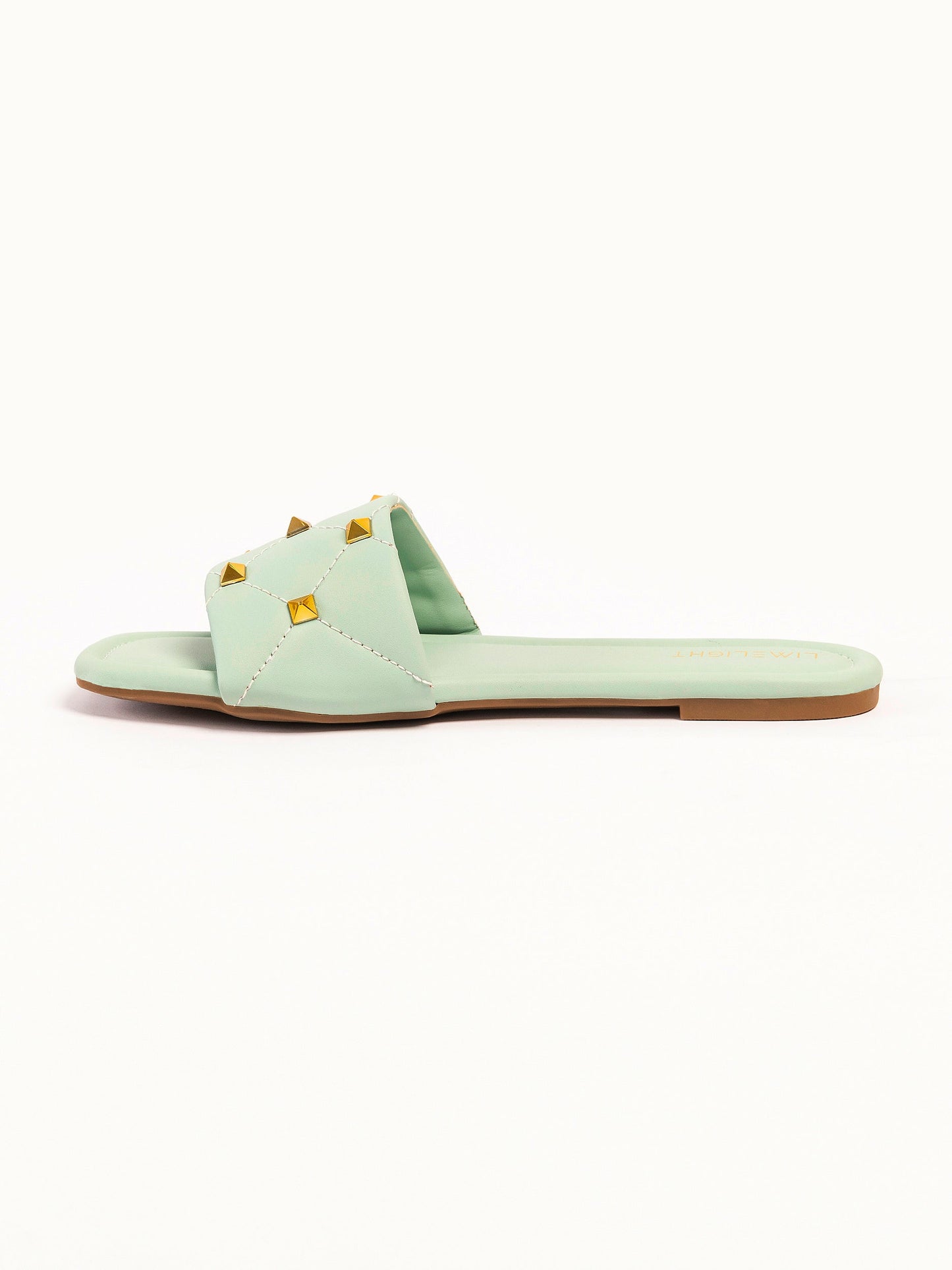 Metallic Crisscross Flats