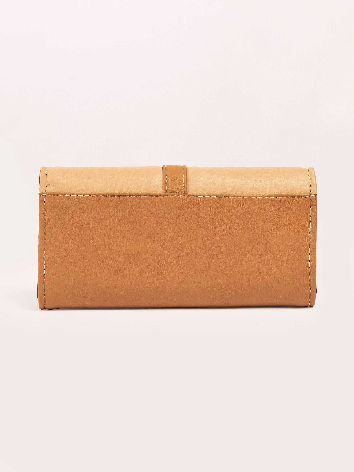 Two Tone Strap Wallet