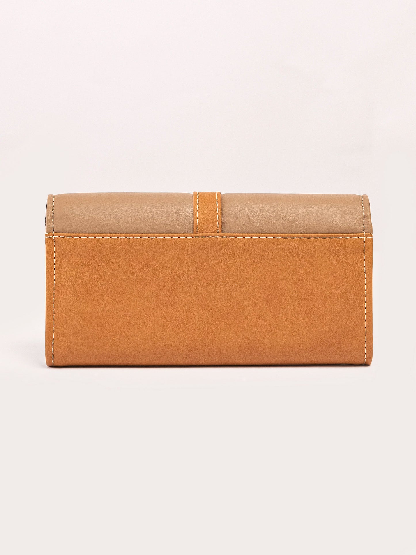 Two Tone Strap Wallet