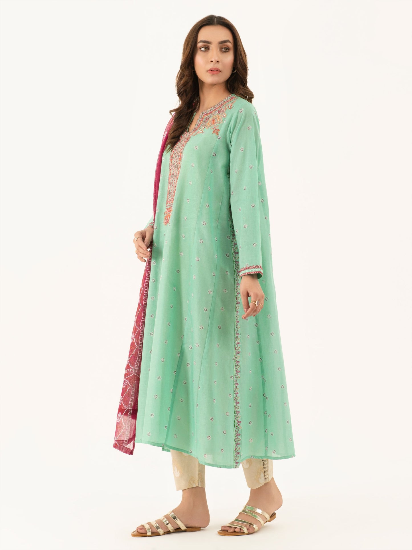 Embroidered Lawn Suit