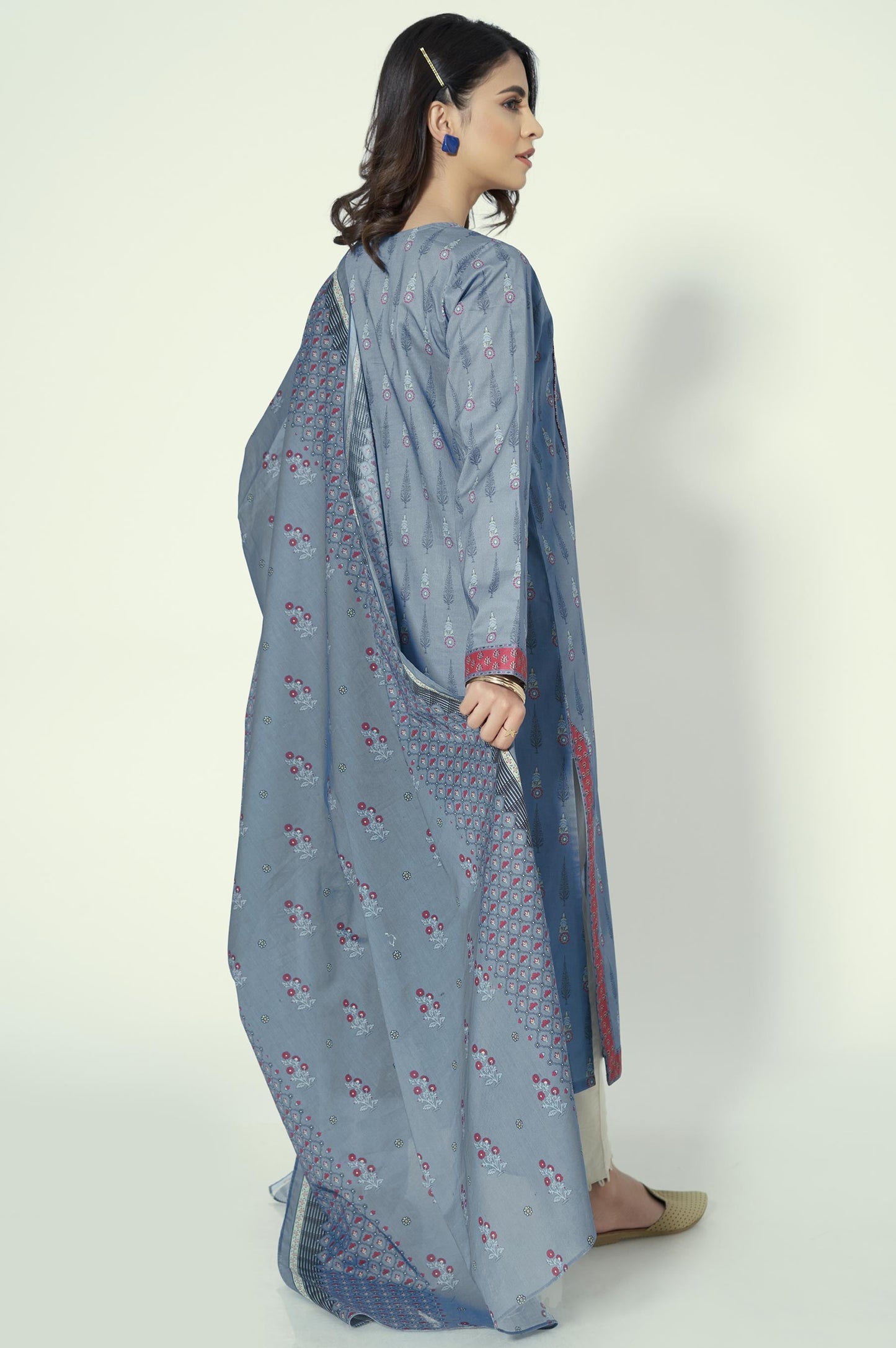 Stitched 2 Piece Printed Lawn Suit