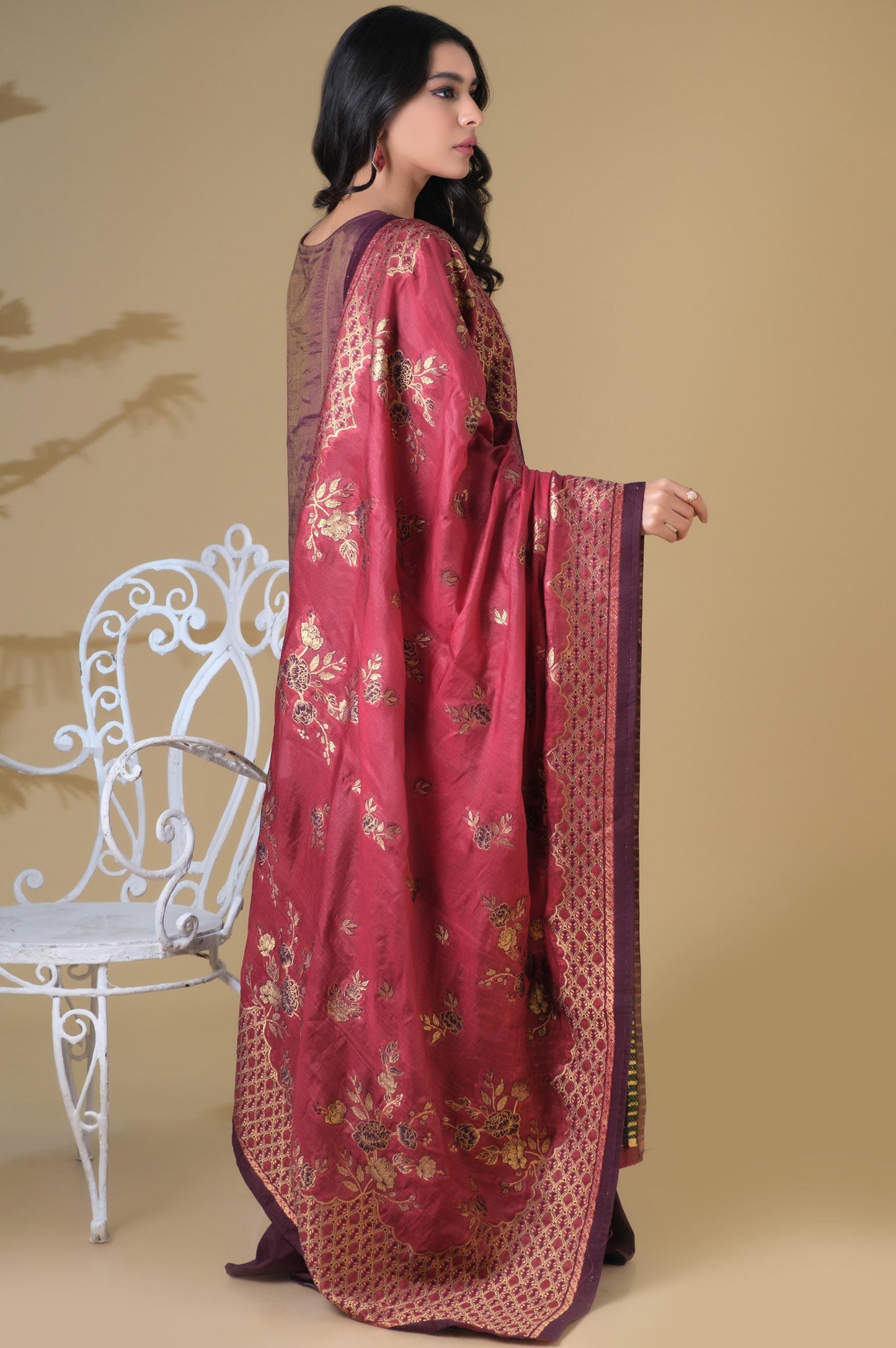 3 Pieces Unstitched Embroidered Mysuri Suit