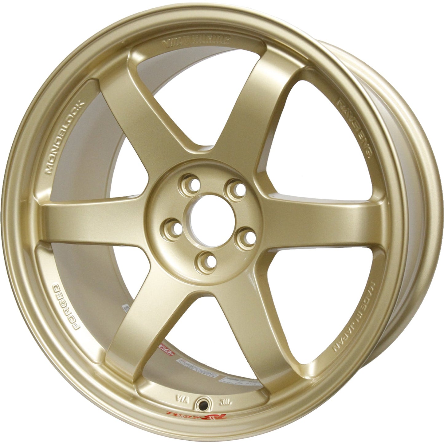 Volk Racing TE37SL 18x10" +40 5x120 Wheel in Gold