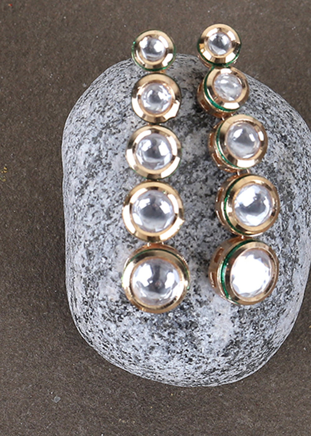 Daisy White Kundan Necklace Set